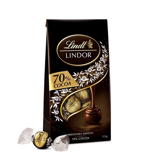 CHOCOLATE BALLS 70% COCOA (8 X 123GM) # 611746 LINDOR