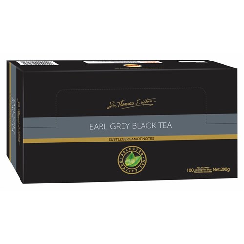 TEA BAG EARL GREY 100S(4) # 111042404 LIPTON