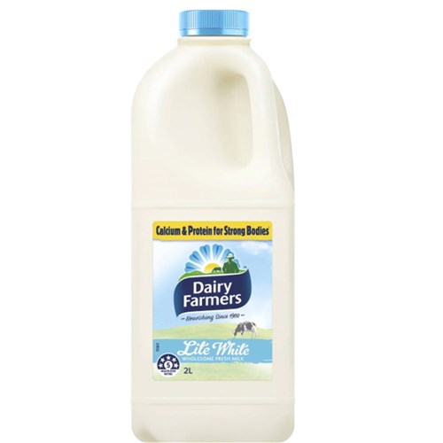 MILK LITE WHITE 2LT # LWM2 NORCO