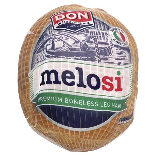 HAM LEG BONELESS FULL R/W APPROX 5.7KG(2) # 35511 MELOSI
