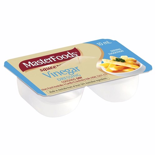 VINEGAR WHITE PC (100 X 10ML) # 156724 MASTERFOODS