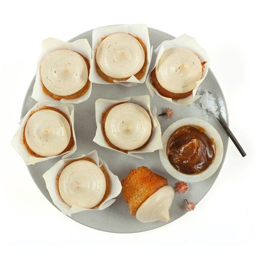 MUFFIN MXD MINI VE GF NUT FREE APPLE LEMON C'MEL  (24 X 30GM) # MGFG226 MELINDAS