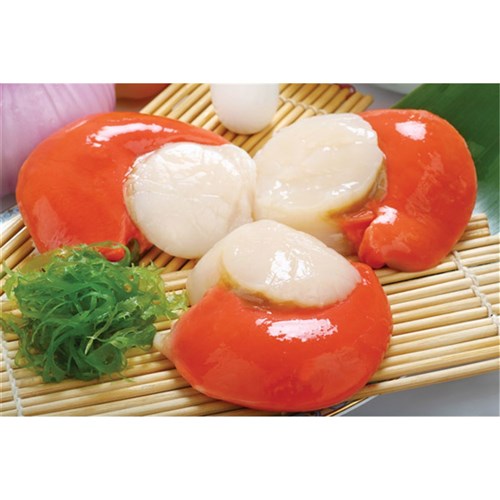 SCALLOPS ROE ON 30/40 IMP (10 X 1KG) # NBRONS34 NAKED BEACH