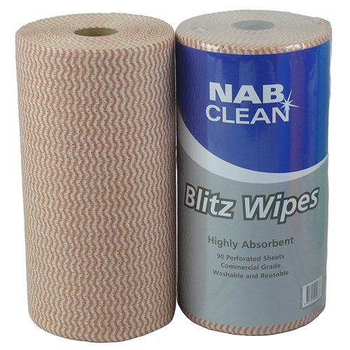 CLOTH WIPES COFFEE 90 SHEET (6) # BLITZC NAB CLEAN
