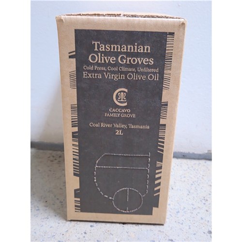 OIL OLIVE EXTRA VIRGIN 2LT(1) # EVOO:2 L OLIVE GROVES TAS