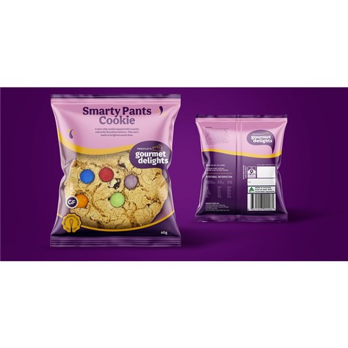 COOKIES SMARTY PANTS GF (6 X 11 X 60GM) # 1-092 PRIESTLEYS
