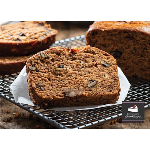 BREAD BANANA & WALNUT LOAF VEGAN 12CUT (4) # 1-770 PRIESTLEY'S