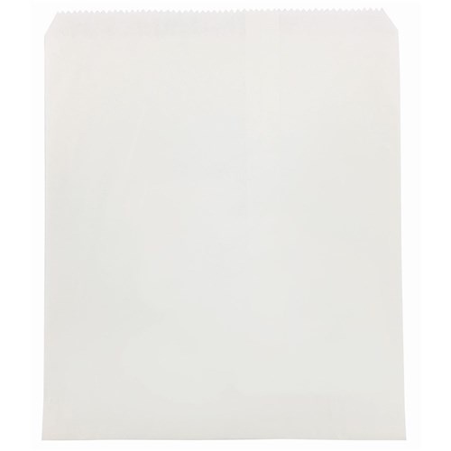 BAG WHITE PAPER  #4 FLAT (280MM X 235MM) 500S # CA-wf04 CASTAWAY