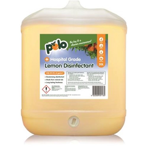 CLEANER DISHWASHING LIQUID WITH LEMON 20LT # 3007020 POLO CITRUS