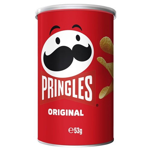 CRISPS ORIGINAL (12 X 53GM) # 8646712343 PRINGLES
