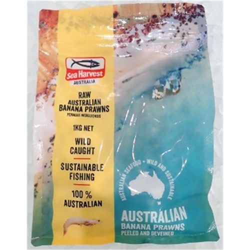 PRAWN FLESH BANANA IQF 20/30 1KG(10) RAPTIS