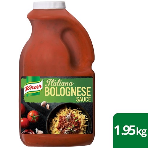 SAUCE RAGULETTO BOLOGNESE NO MSG GF 1.95KG (6) # 21042069 KNORR