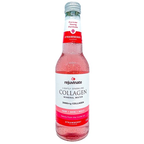 WATER COLLAGEN STRAWBERRY (12 X330ML) # RJ8CWST330 REJUVINATE