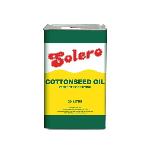 OIL COTTONSEED 20LT # 185105 SOLERO