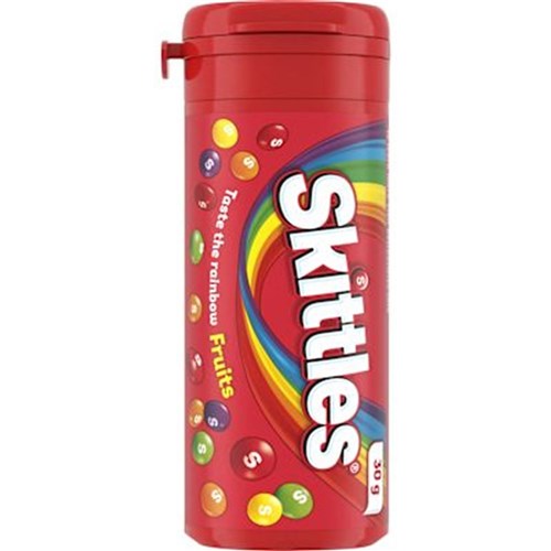 LOLLY SKITTLES OFS 30G*10 (12 X 24GM) # 742343 SKITTLES