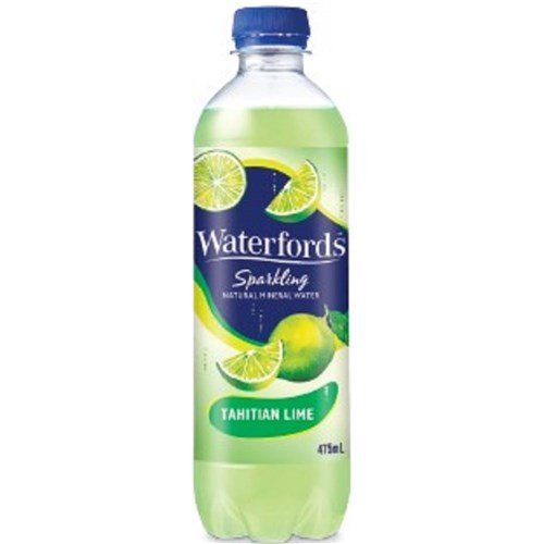 WATER MINERAL TAHITIAN LIME (20 X 475ML) # 614834 WATERFORDS