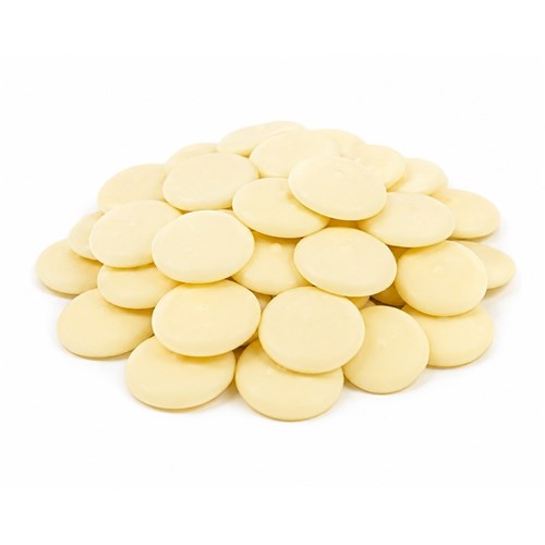 CHOCOLATE BUTTON WHITE 1KG (12) ILUKA