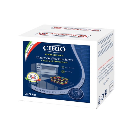 TOMATO CRUSHED BIB (2 X 5KG) # TP155 CIRIO