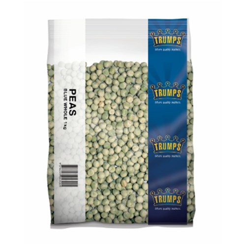 PEAS BLUE WHOLE (6 X 1KG) # VPWB1B TRUMPS