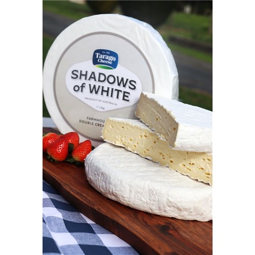 CHEESE SHADOWS OF WHITE 1 X 1.5KG TARAGO RIVER CHEESE