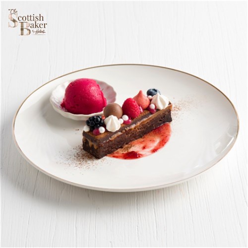 SLICE FUDGY CHOC CARAMEL GF (20) 1.9KG(8) # MASSBH108 HELENS