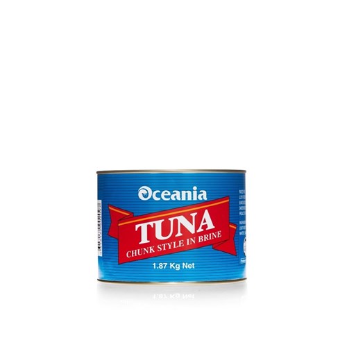 TUNA IN BRINE LARGE 1.8KG(6) # 209006 OCEANIA