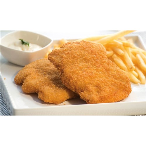 CHICKEN SCHNITZEL HALF THIGH (40 X 115GM) # HTS40 UNIVERSAL POULTRY