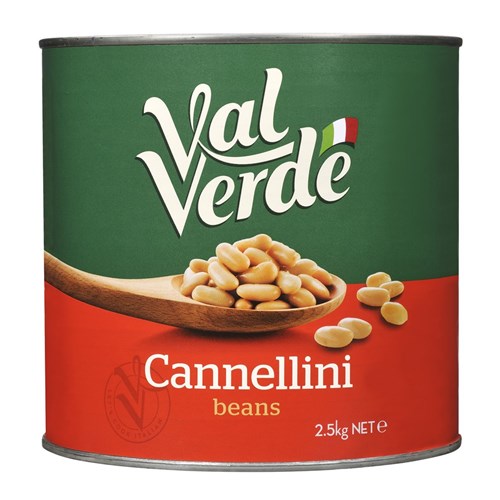 BEAN CANNELLINI 2.55KG(6) VAL VERDE