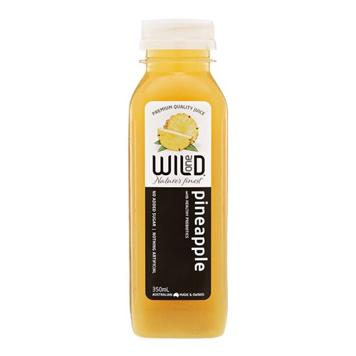 JUICE PET PINEAPPLE (12 X 350ML) # W1JPI350 WILD ONE