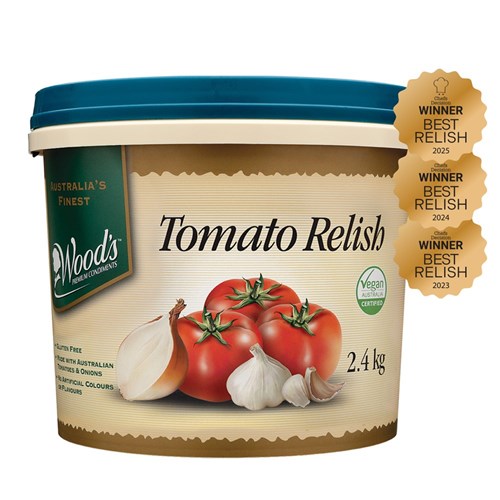 RELISH TOMATO 2.4KG(4) # I02126 WOODS